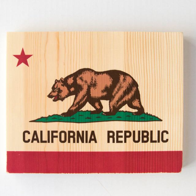 California deals flag bear