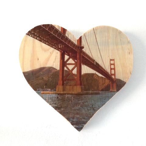 Dad's Golden Gate Bridge, Circa 1977 - Heart