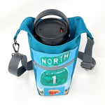 Water Bottle Crossbody Sling - Highway 1 Sign