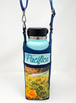 Water Bottle Crossbody Sling - Pacifica Poppy