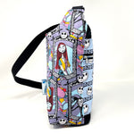 Water Bottle Crossbody Sling - Nightmare Before Christmas Jack & Sally