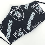 Cloth Face Mask - #166 - Raiders Football