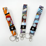 Wristlet Key Fob - Nightmare Before Christmas Assorted