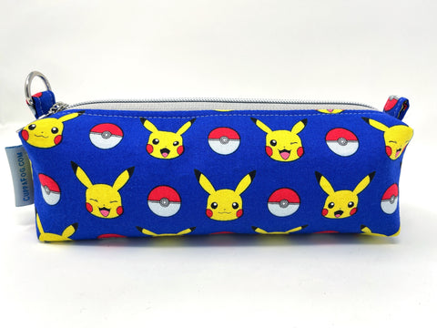 Zipper Pouches - #359 - Pokémon Pikachu on Blue