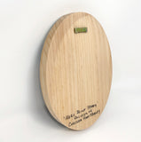 Best View in the House: Mori Point Poppy - 5”x7” Oval