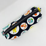 Zipper Pouches - #340 - Pokémon Characters on Black