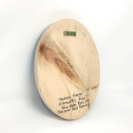 Headed North: Highway 1 Road Sign with California Poppy - 5”x7” Oval