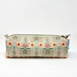 Zipper Pouches - #361 - Floral Bunnies on Pastel Green