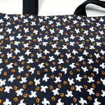 IN STOCK: Halloween Tote Bag - Small Print Ghosts and Pumpkins