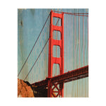 International Orange: Golden Gate Bridge - Rectangle or Square