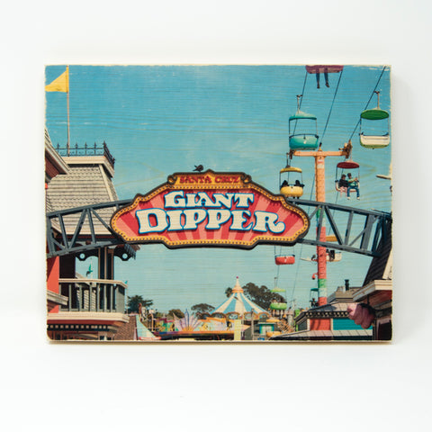 Giant Dipper Beach Boardwalk Sign - Rectangle