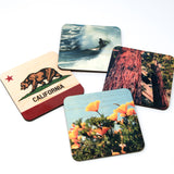 Northern California Landmarks Coasters