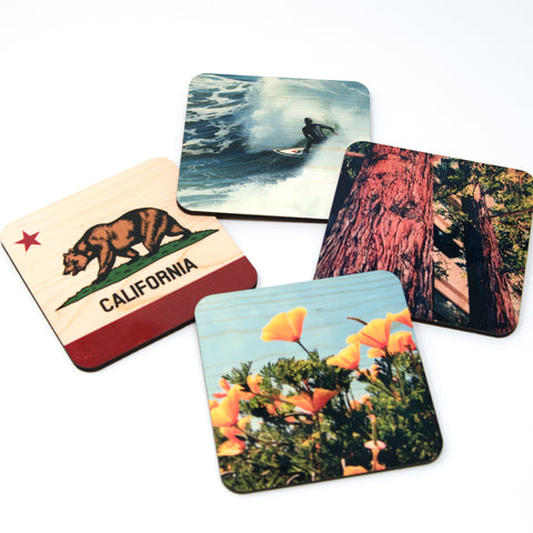 Northern California Landmarks Coasters