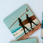 Northern California Surfers Coasters