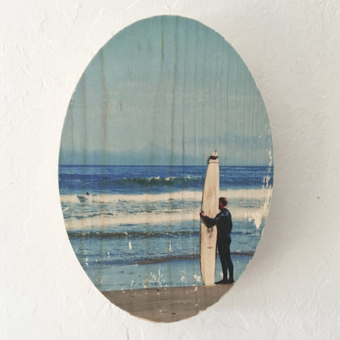 Watching the Surf II, Pacifica - Oval