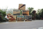 The Painted Ladies - Hand-Transferred Photo on Wood