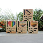 I Heart SF: Sunset View from Treasure Island - Square