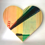 Rainbow Pride: Sailor's Golden Gate Bridge - Heart