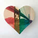 Rainbow Pride: Dad's Golden Gate Bridge, Circa 1977 - Heart