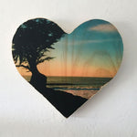 Cypress Sunset - Heart