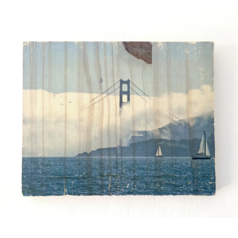 Afternoon Fog: Golden Gate Bridge - Rectangle