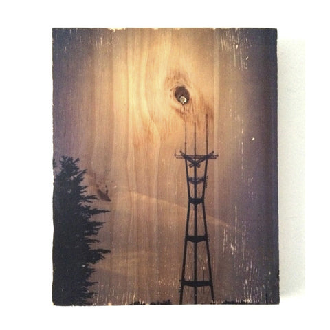 Sutro Tower Glow - Rectangle