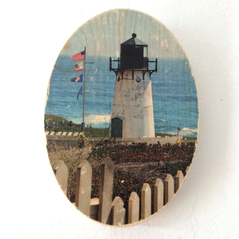 Keeping Watch: Point Montara Lighthouse - Oval